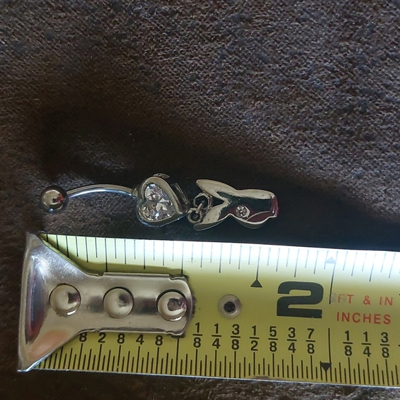Playboy bunny belly button ring - NWOT - Picture 4 of 4